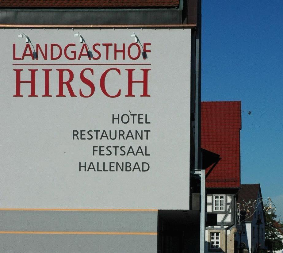 Remshalden Landgasthof Hirsch מראה חיצוני תמונה